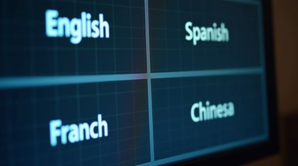 Multilingual transcription with subtitles